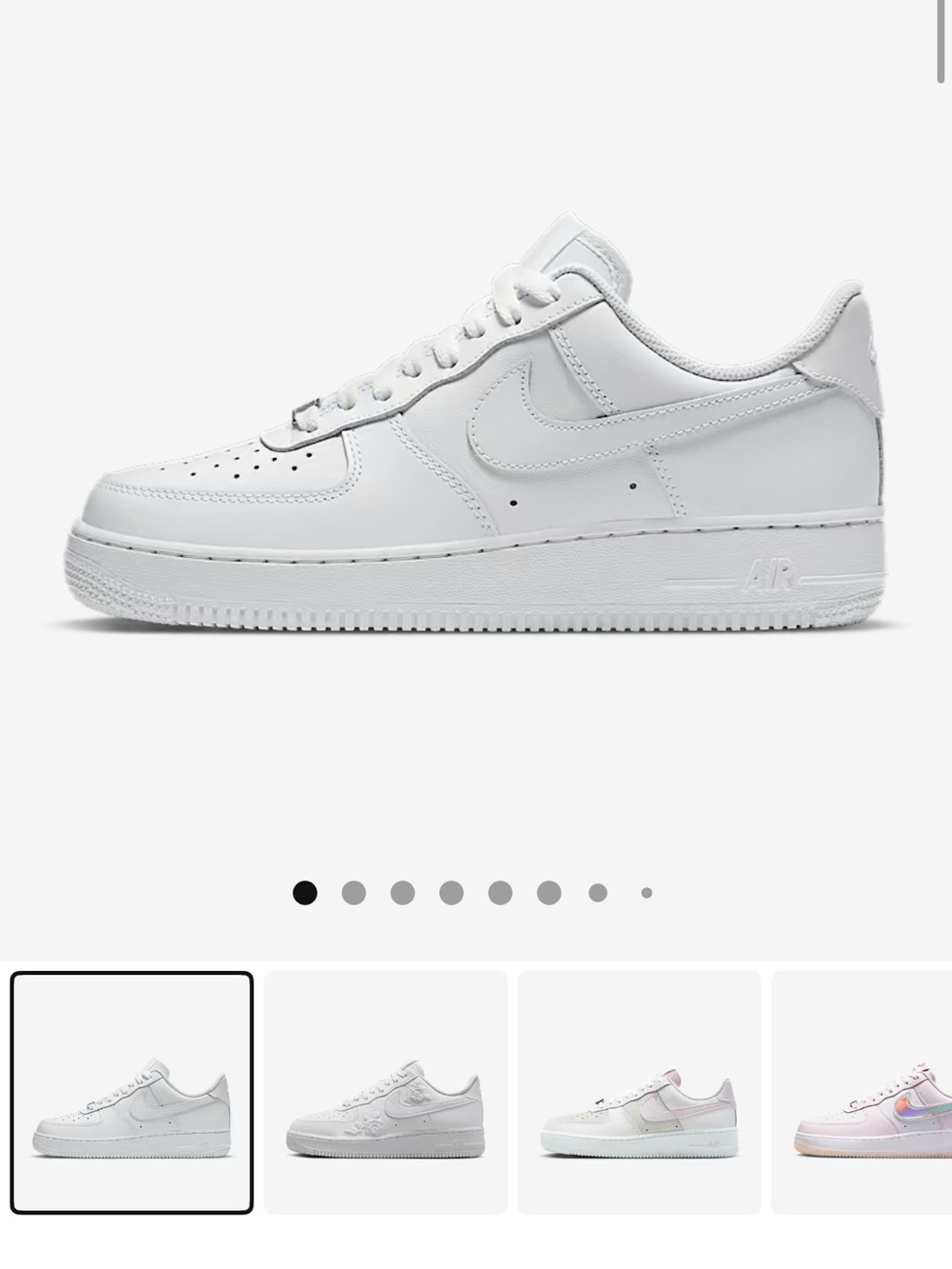 Nike Air Force 1 Low - White Women’s Sneakers